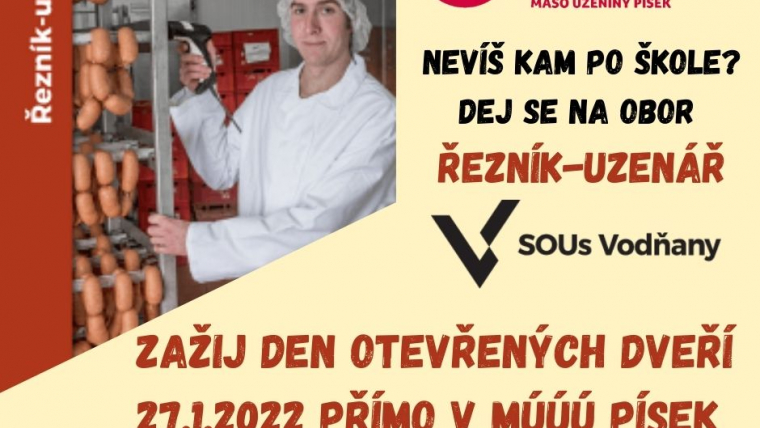 Vyuč se v oboru řezník – uzenář