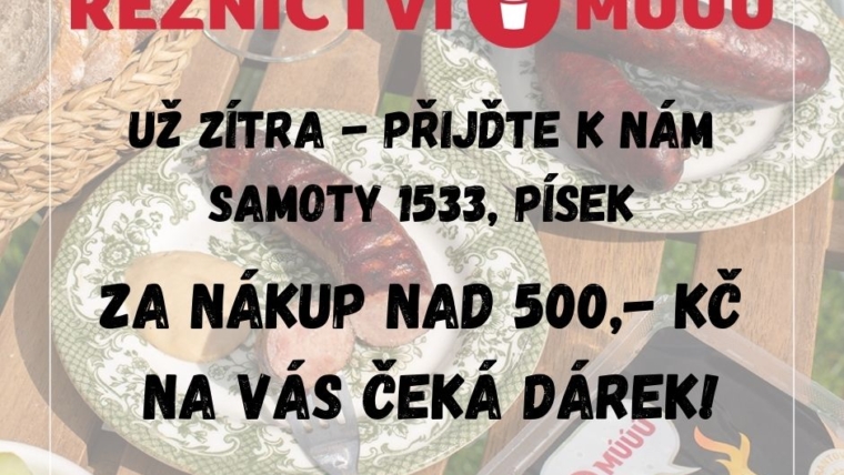 Za nákup v ŘEZNICTVÍ MÚÚÚ dárek!